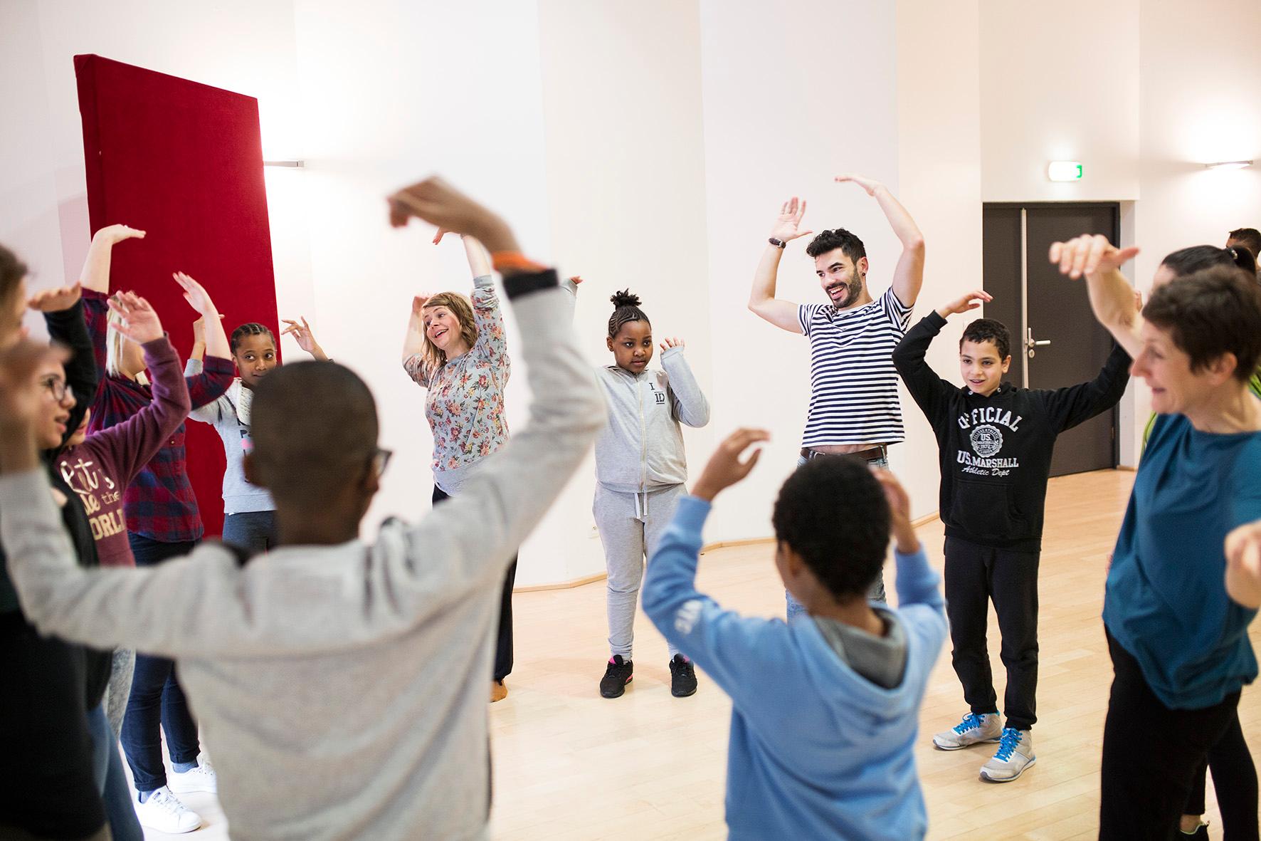Atelier Chanteurs-relais - Académie du Festival d'Aix dans le cadre d'enoa - Février 2017