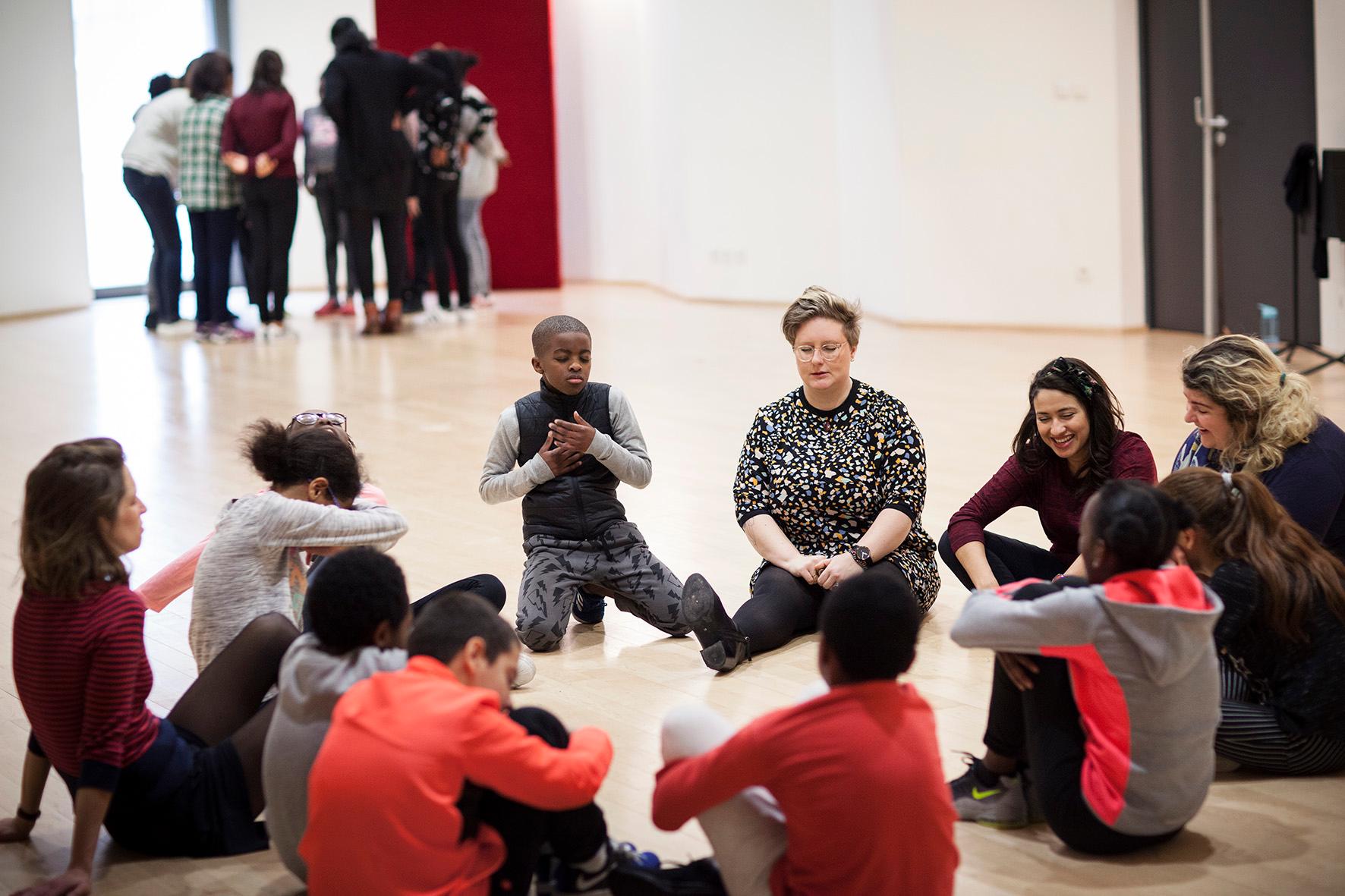 Atelier Chanteurs-relais - Académie du Festival d'Aix dans le cadre d'enoa - Février 2017