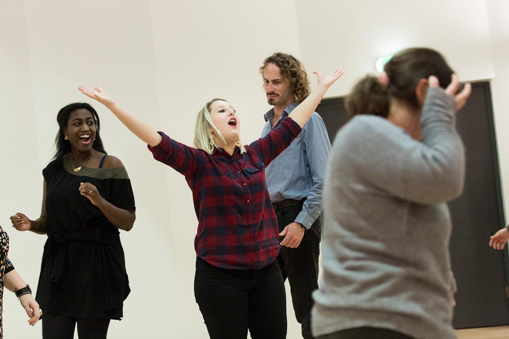Atelier Chanteurs-relais - Académie du Festival d'Aix dans le cadre d'enoa - Février 2017