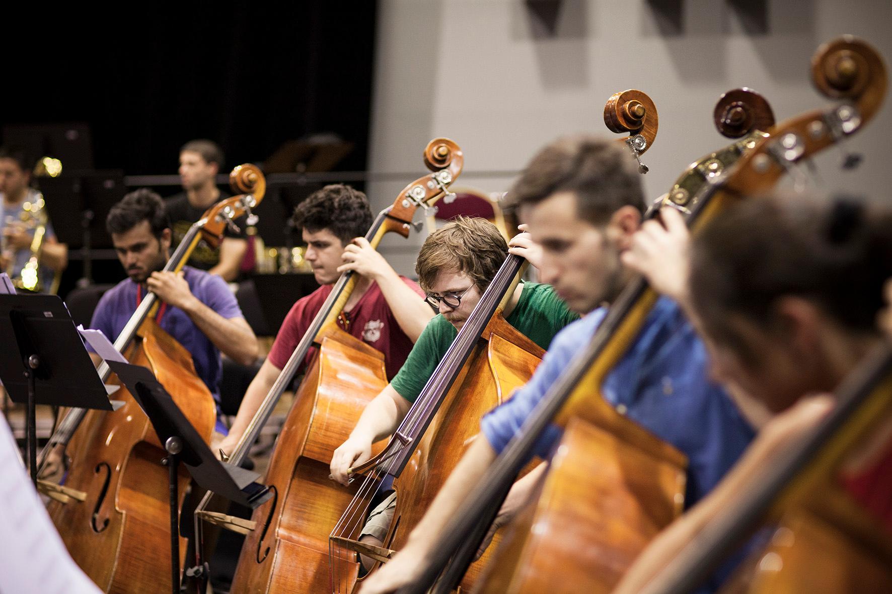 Répétition session symphonique de l'Orchestre des Jeunes de la Méditerranée, Académie 2016
