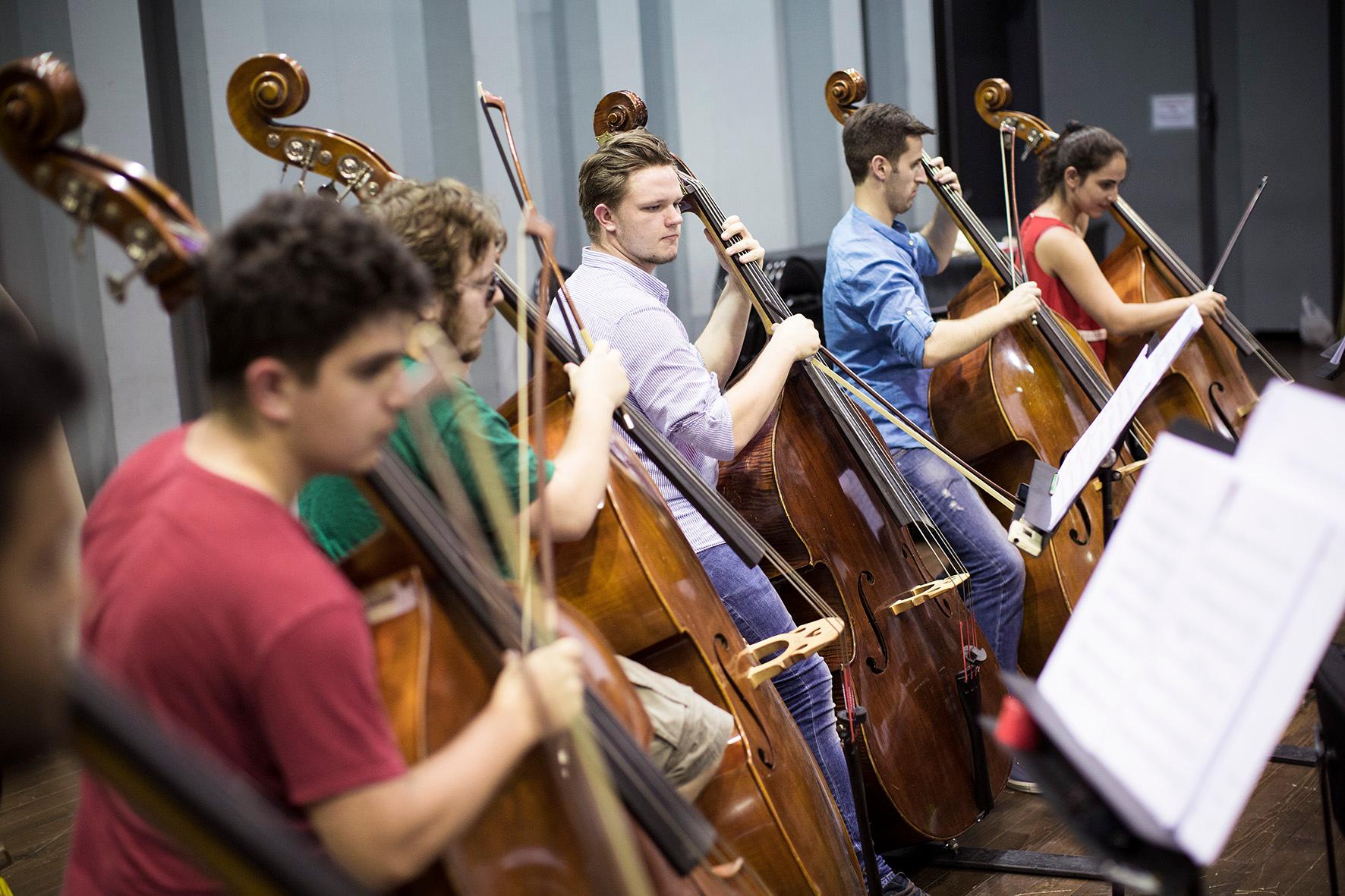Répétition session symphonique de l'Orchestre des Jeunes de la Méditerranée, Académie 2016Répétition session symphonique de l'Orchestre des Jeunes de la Méditerranée, Académie 2016