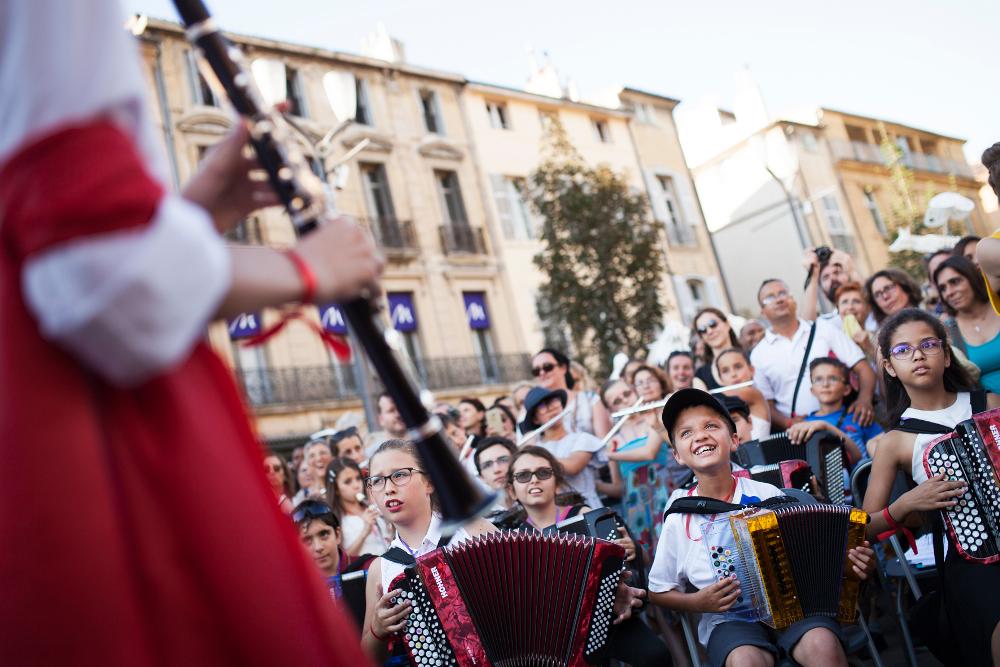 Orfeo & Majnun - Parade urbaine - Aix en juin 2018