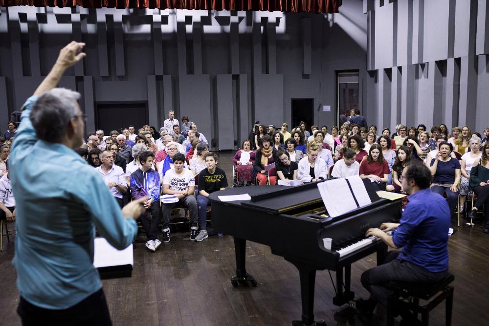 Orfeo & Majnun - Répétition du chœur - 19 avril 2018