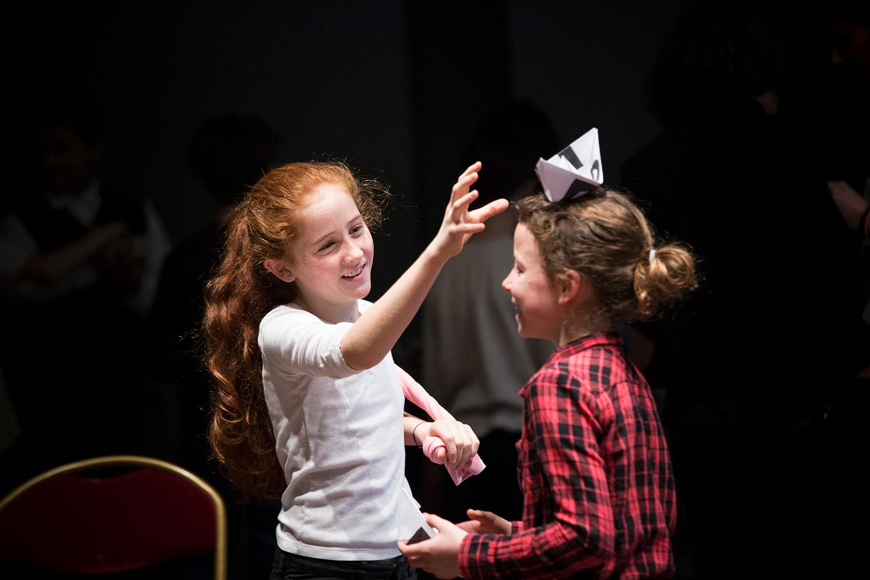 The Monster in the Maze - rehearsals