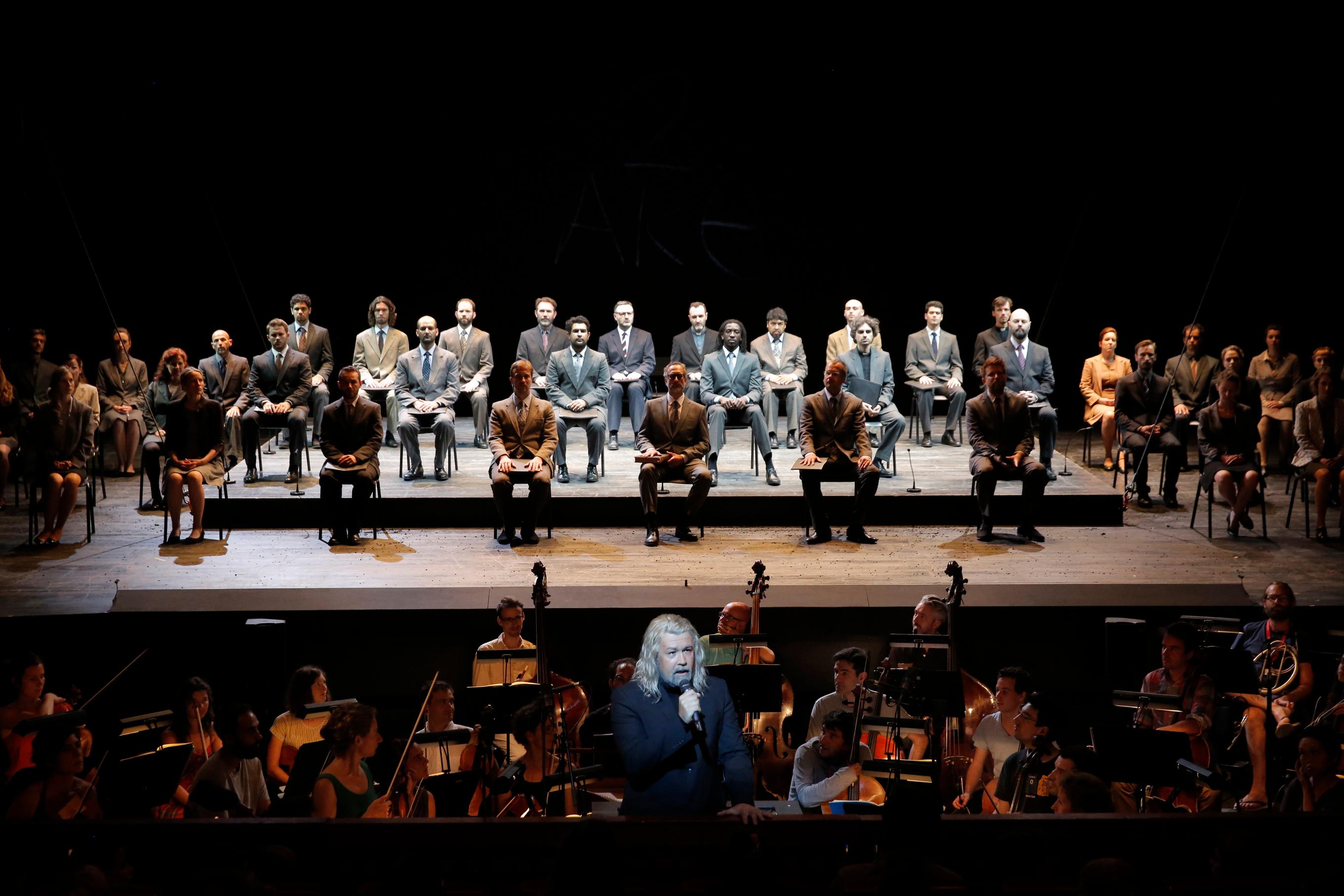 La Flûte enchantée - Mise en scène de Simon McBurney - Festival d&#039;Aix-en-Provence 2018