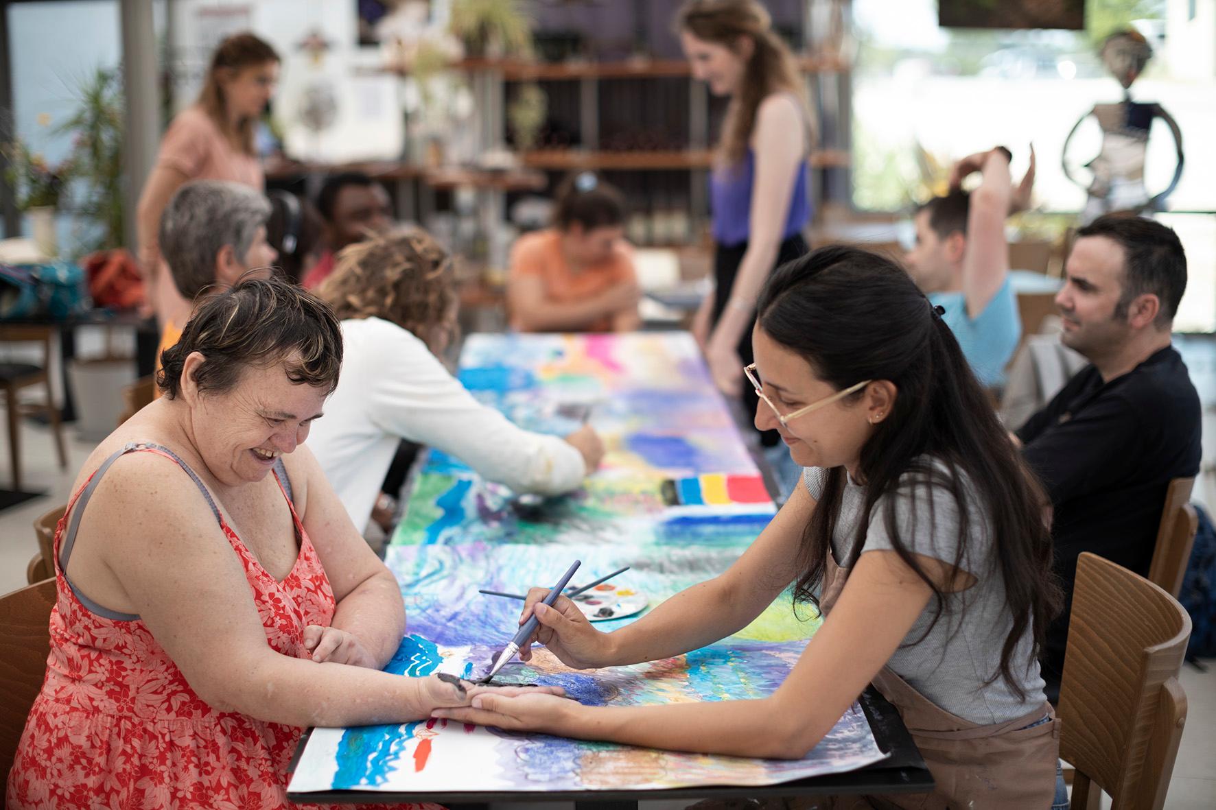 Atelier " Fureur de la mer " autour d'Idoménée de Mozart © Vincent Beaume