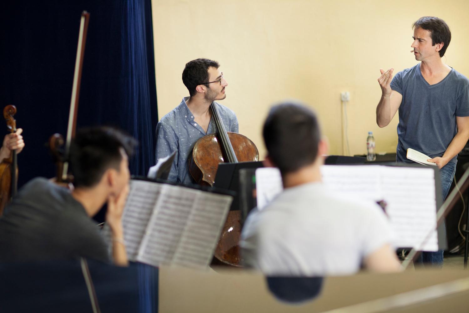 Chamber music masterclass by Jean-Guihen Queyras with the Quatuor Arod