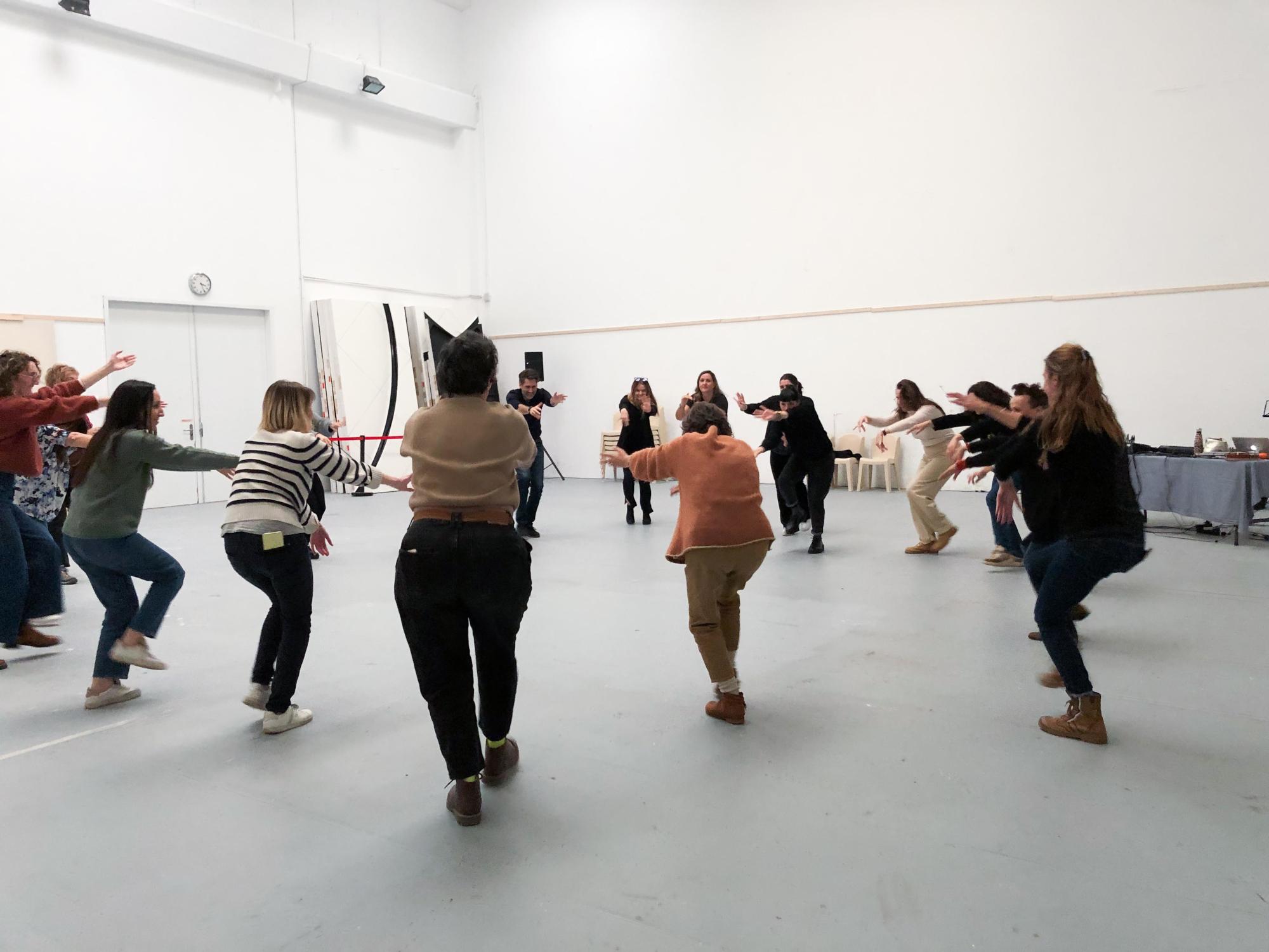 Journées de formation Passerelles_Atelier Danse_Décembre 2024