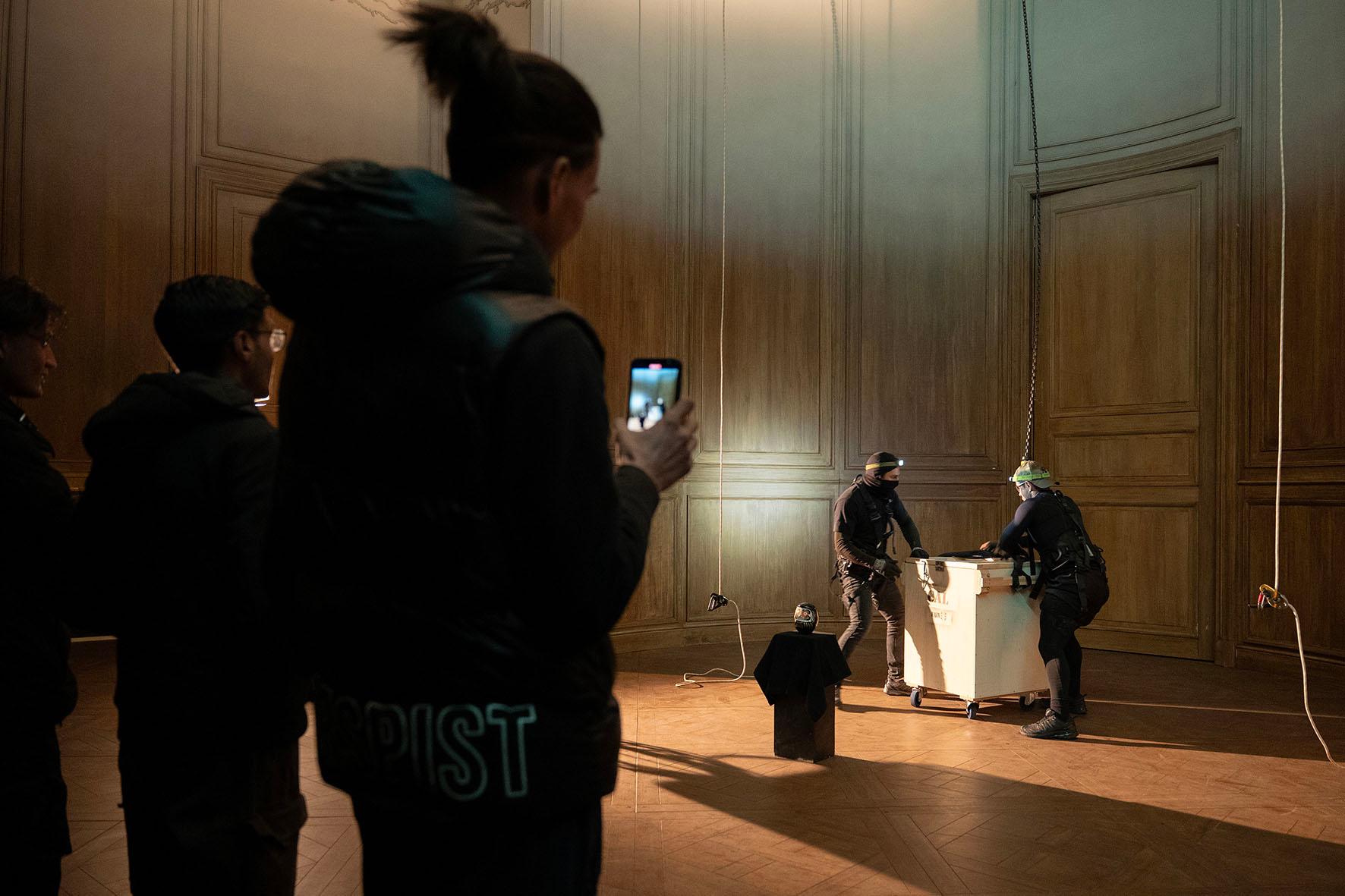 Visite du plateau du Théâtre de l'Archevêché