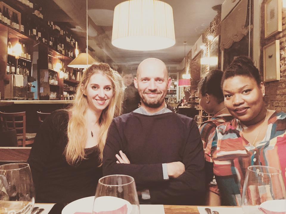 Marie-Laure Garnier & Célia Oneto-Bensaid avec Stéphane Degout, Escuela Superior de Música Reina Sofía (Madrid), octobre 2018 - Festival d'Aix & enoa