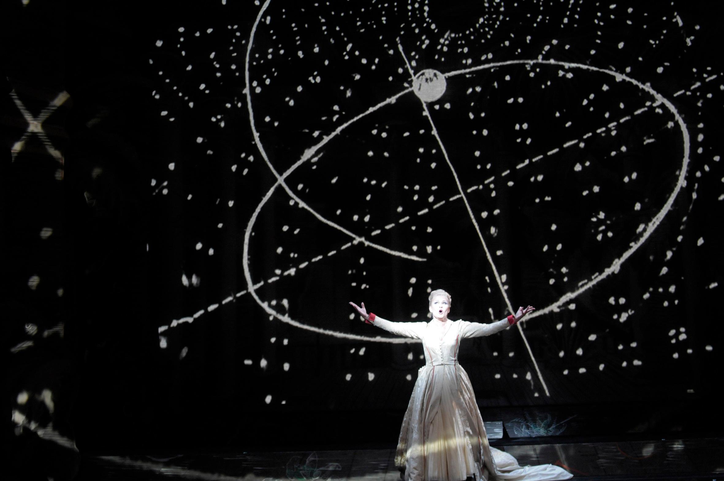 La Flûte enchantée de Mozart mis en scène par William Kentridge